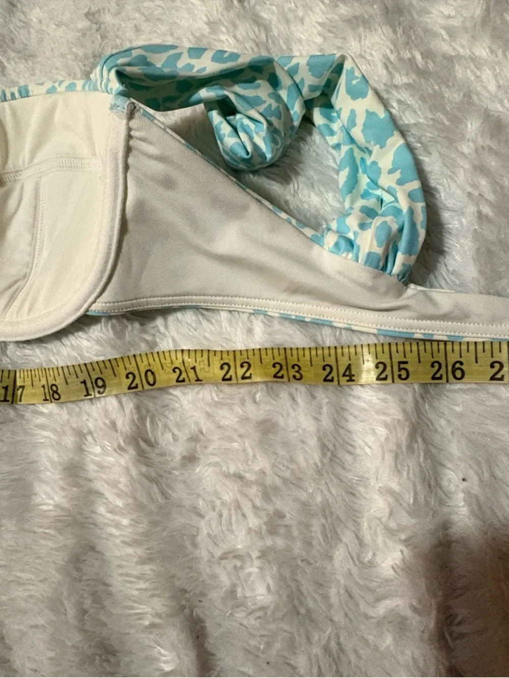 Kate Spade New York Regal Leopard print 2 Pieces Swimsuit bikini set Size XL